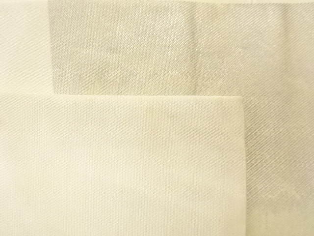  花葉模様織出し名古屋帯